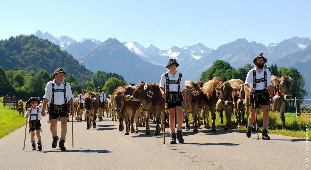 Hornblick Fewo- Ab Mai Freie Fahrt Mit Bergbahnen Oberstdorf Exteriér fotografie