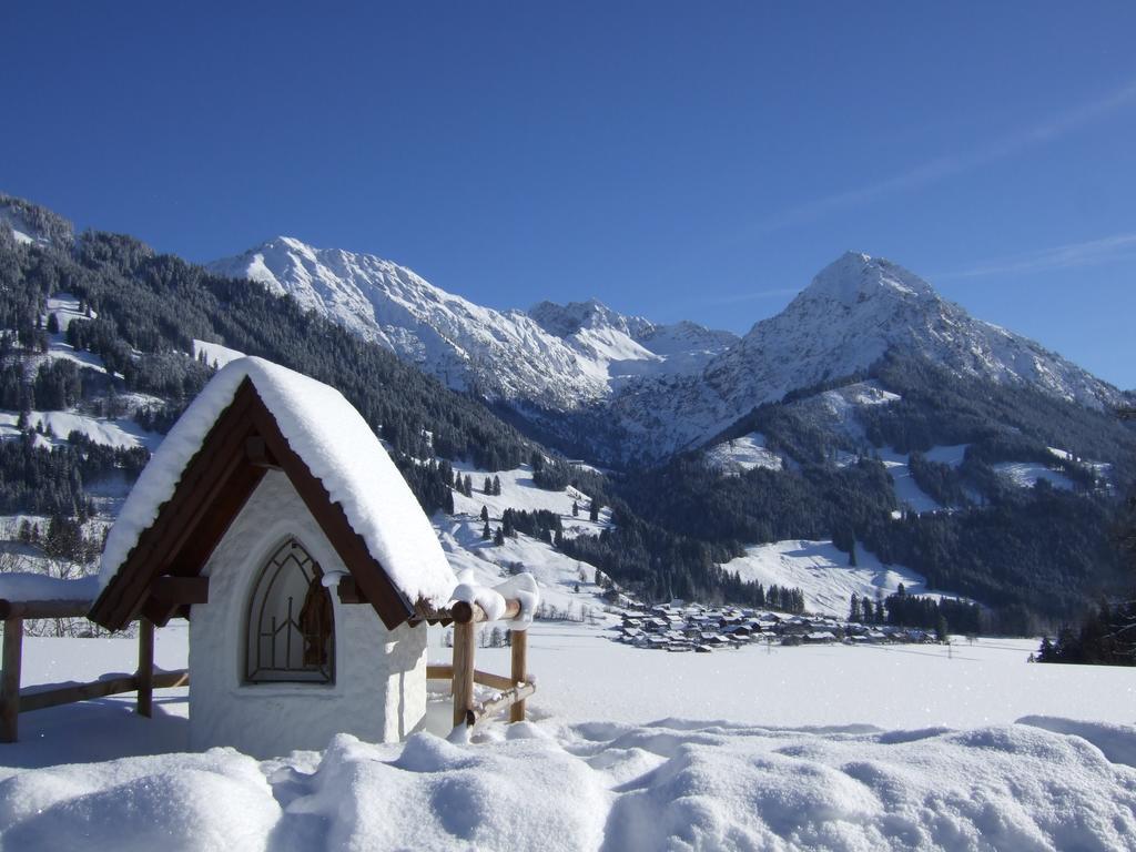 Hornblick Fewo- Ab Mai Freie Fahrt Mit Bergbahnen Oberstdorf Exteriér fotografie