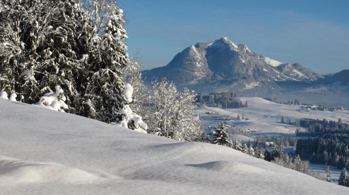 Hornblick Fewo- Ab Mai Freie Fahrt Mit Bergbahnen Oberstdorf Exteriér fotografie